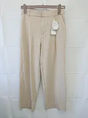 ◇ ⊂ ◎ ●未使用● ROPE PICNIC ロペピクニック ストレート パンツ サイズ38 ベージュ系 レディース E  【1506180003965】