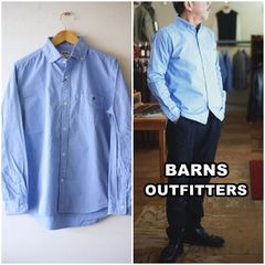 BARNS バーンズ 　長袖シャツ　ボタンダウンシャツ　 VINTAGE仕様 　 ＢＲ４９６５Ｎ
