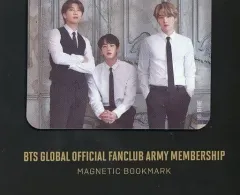 【中古】雑貨 [単品] BTS(防弾少年団) マグネット ブックマーカー 「グローバルオフィシャルファンクラブ ARMY」 会員特典 7期 ARMY MEMBERSHIP KIT(アーミーメンバーシップキット)同梱品