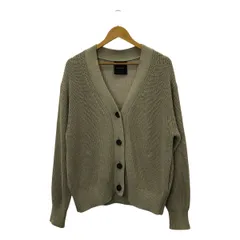 N.O.R.C / ノーク | 片畦ニットVネックカーディガン | 1 | ベージュ | レディース