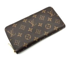 【鑑定済み】正規品 ルイヴィトン LOUIS VUITTON  モノグラム ジッピーウォレット コクリコ M41896 RFID ラウンドファスナー 長財布