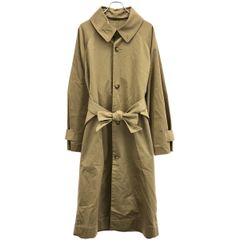 BLAMINK ブラミンク 袖プリーツステンカラーコート ベルト付き サイズ