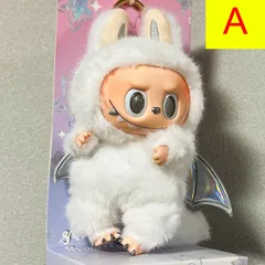【ラスト1点】海外限定　ラブブ　labubu ジモモ　天使 ラスト1点】海外限定 ラブブ labubu ジモモ 天使 - メルカリ