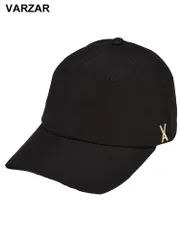 VARZAR (バザール) サイドロゴ キャップ VARZAR636 メンズ (ブラック)