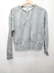 ◇ ⊇ SHIPS any シップス エニィ 裏起毛 長袖 カーディガン 表記なし グレー レディース E  【1506180015968】