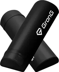 ストレッチ用ポール ハーフ 半円 ハーフポール ヨガポール ショート 41cm 2本セット ブラック GronG（グロング）のサムネイル