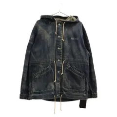NEIGHBORHOOD (ネイバーフッド) 20AW WW / C-JKT フード付きカバオール デニムジャケット インディゴブルー 202XBNH-JKM07のサムネイル