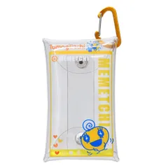 【メール便】たまごっち ミニポーチ マルチクリアケース Sサイズ たまごっち02 めめっち バンダイ 小物入れ キャラクター グッズ 