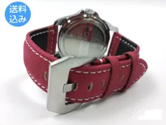 ミリタリー腕時計ベルト 本革レザー ウォッチバンド ステンレスバックル バネ棒付属 22mm 全７色 NO2