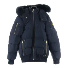 MOOSE KNUCKLES (ムースナックルズ) ファーフード ダウンジャケット ブラック