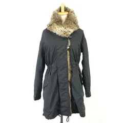 ユナイテッドアローズ/UNITED ARROWS★ライナー付き/ファーコート【レディースS/黒/black】ラビットファー/Coat/Jacket/Jumper◆cBH417<sale>