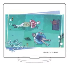 【中古】アクリルスタンド・アクリルパネル 02.場面写デザイン キャラアクリルフィギュア 「でーじミーツガール」