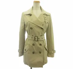 マイケルコース MICHAEL KORS トレンチコート ジャケット アウター ベルト付き ベージュ 4 約Ｍ■GY06のサムネイル