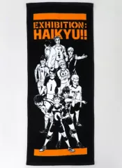 【中古】タオル・手ぬぐい キービジュアル(巡回展) フェイスタオル 「ハイキュー!!原画展FINAL」