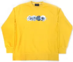 【中古】アウターウェア(女性アイドル) 日向坂46 ”flowers”スウェット イエロー Lサイズ 「日向坂46 『こんなに好きになっちゃっていいの?』発売記念握手会」