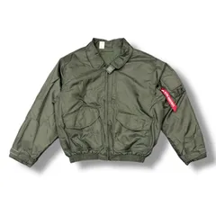 参考上代82500円 N.HOOLYWOOD × ALPHA INDUSTRIES 24AW Flight Jacket フライトジャケット  エヌハリウッド  アルファインダストリーズ コラボ TA0235-9021 セージグリーン L  93368A3のサムネイル