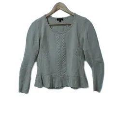 エトロ ETRO ニット セーター ライトグリーン コットン混 イタリア製 エトロ ETRO ニット セーター ライトグリーン コットン混 イタリア製