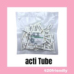420friendly 【訳あり100本入り 圧縮パック発送】actitube アクティチューブ Tune 活性炭フィルター チューン