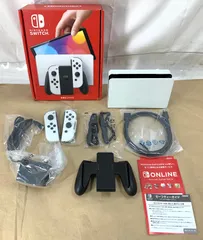 【極美品】	Nintendo Switchアクセサリーセット Joy-Con(L)/(R) ホワイト