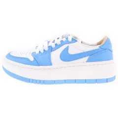 NIKE (ナイキ) WMNS AIR JORDAN 1 ELEVATE LOW DQ3698-141ウィメンズ エアジョーダン1 エレベート ローカットスニーカーホワイト/ユニバーシティブルーUS6/23cm