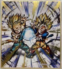 BANDAI ドラゴンボール色紙ART RAGING2/2638079 超サイヤ人孫悟天&超サイヤ人 トランクス 7