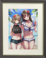 【中古】同人その他雑貨 【オリジナル】複製サイン入りA4プレミアムビジュアルグラフ MelonbooksGirlsCollection 2024 SUMMER(天城しの) /メロンブックス