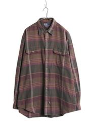 美品 ダコタ DAKOTA 長袖シャツ ヘビーフランネルHF319 XL - メルカリ
