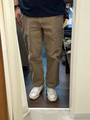 G.H.BASS ジーエイチバス カーゴパンツ ワークパンツ メンズパンツ カジュアルパンツ ブラウン系 W36L30 A-601
