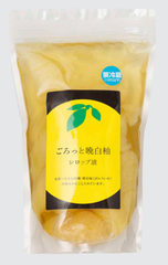 晩白柚シロップ漬け「ごろっと晩白柚」400ｇ　[八代市産の晩白柚を使ったシロップ漬け]