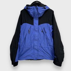 綺麗 マーモット×ソフネット サンダーライトジャケット 青×黒 Lサイズ 