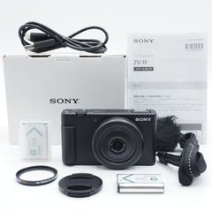 ★新品級・バッテリー2個・フィルター付き★ SONY ソニー VLOGCAM ZV-1F ボディ ブラック #2711