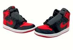 ナイキ NIKE 23年製 WMNS AIR JORDAN 1 HIGH OG SATIN BRED ウィメンズ エア ジョーダン ハイ サテン ブレッド 赤 黒 FD4810-061 メンズ靴 スニーカー ブラック 25.5cm 104-shoes365
