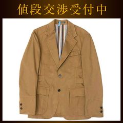 Finamore GRANTリネンサファリジャケット ベージュ - メルカリ