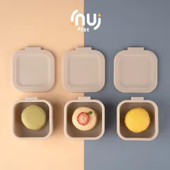 InuiBEBE 離乳食器3点セット シリコンマグネット 幼児用食器 シリコン製 出産お祝い