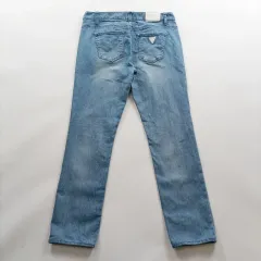 GUESS(ゲス) デニム サイズ 33 ライトブルーデニム ストレッチ ウォッシング メンズ デニムパンツ A7413