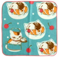 【中古】タオル・手ぬぐい(キャラクター) ニャンコ先生(あんみつ) ハンドタオル 「一番くじ 夏目友人帳～ニャンコ先生茶房～」 E賞