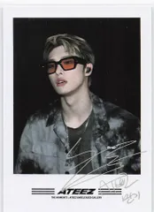 ATEEZ XYZ POPUP MIN GI THE MOMENTS:UNRELEASED GALLERY カフェ特典