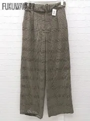 ◇ ◎ nano&co ナノアンドコー nano universe ベルト付き パンツ サイズ36 ブラウン レディース  【1002797535214】のサムネイル
