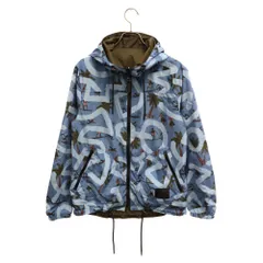 COACH (コーチ) ×Keith Haring 総柄リバーシブル ナイロンジャケット カーキ/ブルー F67008のサムネイル