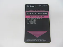 Roland SOUND LIBRARY 音源拡張カード SN-U110-09 roland-roland-sn-u110-11-sound