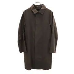 マッキントッシュ スコットランド製 ステンカラーコート 38 ブラウン Mackintosh メンズ