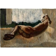 73×91㎝・額装「異国の部屋」F30・油彩画・原画 73×91㎝「異国の部屋」F30・油彩・額装・原画 | iichi 日々の