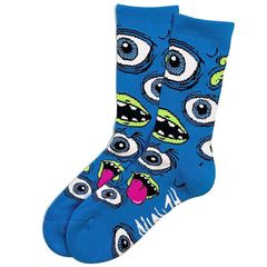 【2024FALL】HEROIN ヘロイン MUTANT SOCKS (BLUE) ソックス 靴下【スケートボード/スケボー/SKATEBOARD】
