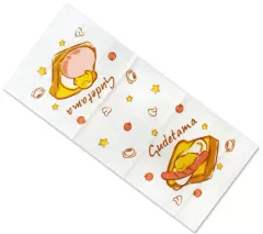 【中古】タオル・手ぬぐい(キャラクター) 12.ぐでたま(ホワイト) フェイスタオル 「サンリオ当りくじ ぐでたま当りくじ」