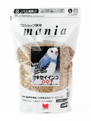 黒瀬ペットフード　ｍａｎｉａ（マニア）　セキセイインコ３Ｌ（約２．１ｋｇ）(鳥 フード、餌 、フード 、えさ 、とり 、エサ ）のサムネイル