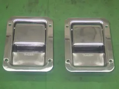 【未使用】デコトラ  タキゲン ステンレス パドルハンドル 2個のサムネイル