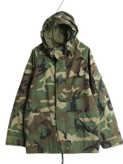 【お得なクーポン配布中!】 90s 米軍実物 US ARMY ECWCS ゴアテックス ウッドランドカモ 迷彩 ミリタリー ジャケット LARGE REGULAR オールド 96年製 1st GEN パーカー