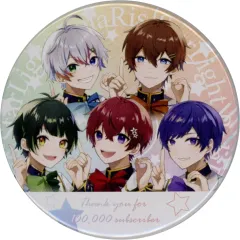 【中古】バッジ・ピンズ すたぽら 限定缶バッジ すたぽら公式チャンネル登録者数10万人突破記念プレゼントキャンペーン特典