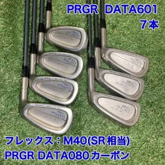 中古★PRGR DATA822 I 4-9PAS M40 送料は別途加算 2025年最新Yahoo!オークション -prgr dataの中古品・新品・未使用品一覧