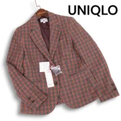 新品 未使用 UNIQLO × INES DE LA FRESSANGE ユニクロ イネス 秋冬 ウール チェック ツイード ジャケット Sz.S　レディース